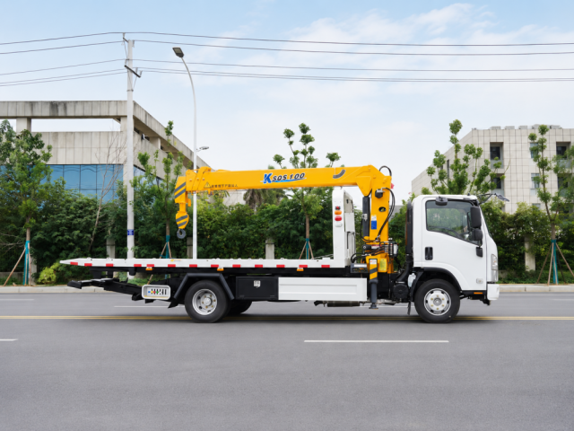 Эвакуатор ISUZU грузоподъемностью 4 тонны с краном, Suizhou Hongda Automobile Sales Co., Ltd., Эвакуатор ISUZU грузоподъемностью 4 тонны с краном