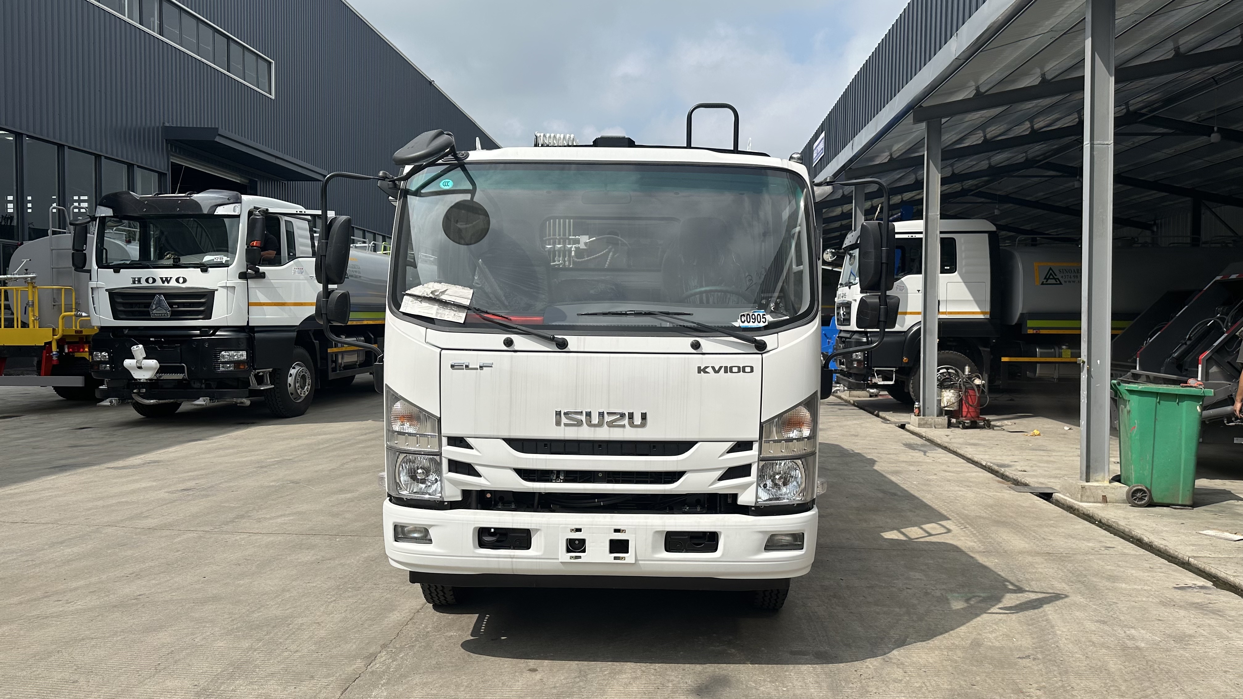 Мусоровоз ISUZU объемом 10 м³, компания Suizhou Hongda Automobile Sales Co., Ltd., Мусоровоз ISUZU объемом 10 м³