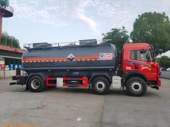 Camion-citerne pour produits chimiques dangereux FAW Jiefang de 14 m³, Suizhou Hongda Automobile Sales Co., Ltd., Camion-citerne pour produits chimiques dangereux FAW Jiefang de 14 m³