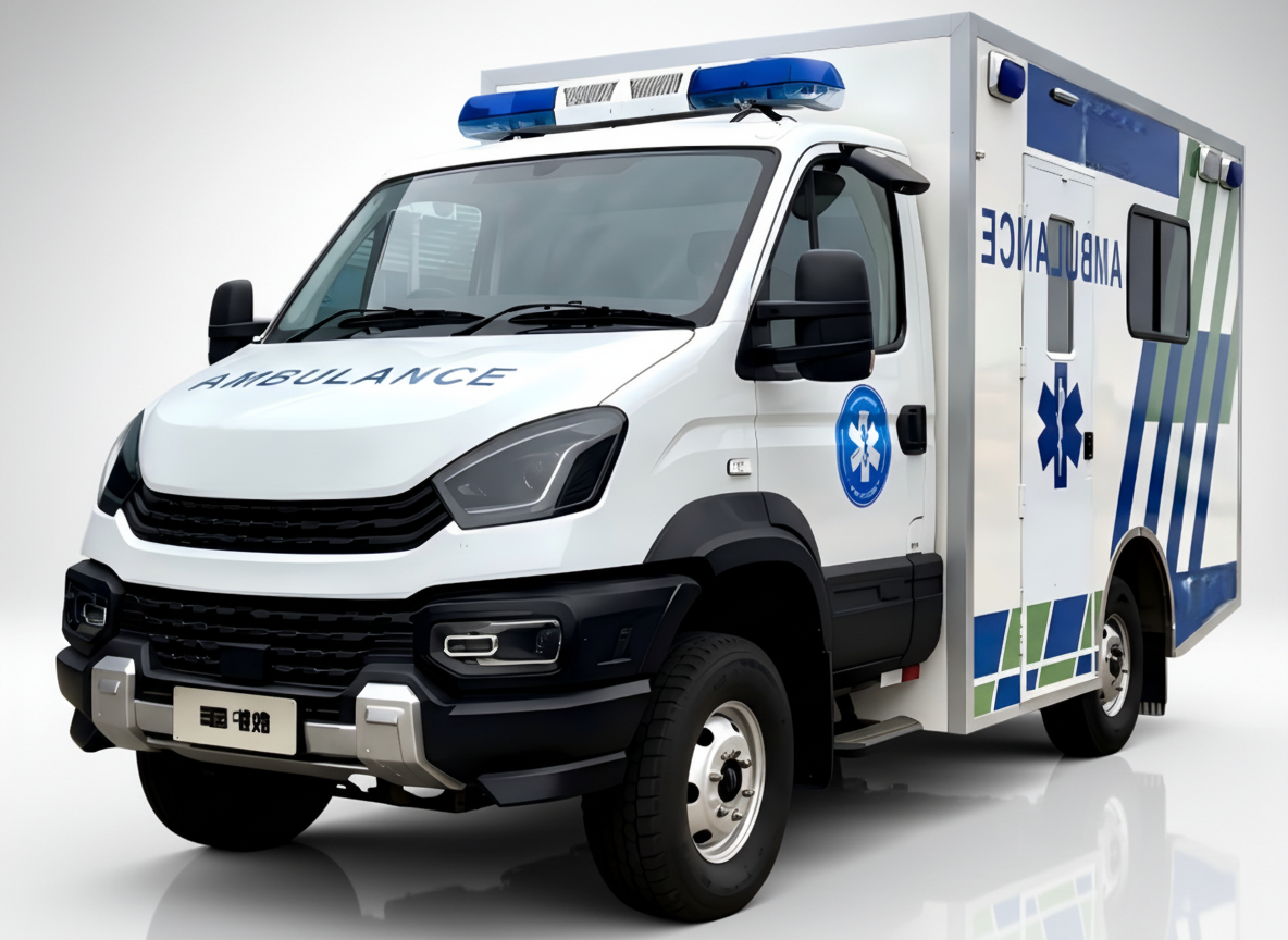 Ambulance 4x4 Iveco Ouba série « Thunder », Suizhou Hongda Automobile Sales Co., Ltd., Ambulance 4x4 Iveco Ouba série « Thunder »