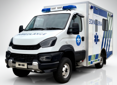 Ambulance 4x4 Iveco Ouba série « Thunder », Suizhou Hongda Automobile Sales Co., Ltd., Ambulance 4x4 Iveco Ouba série « Thunder »