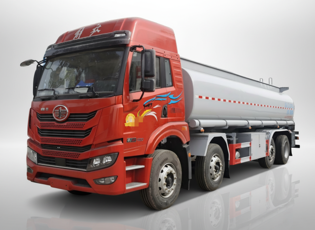 Camion-citerne pour produits chimiques dangereux FAW Jiefang de 21 m³, Suizhou Hongda Automobile Sales Co., Ltd., camion-citerne pour produits chimiques à acide sulfurique Howo série G5x de 10 tonnes