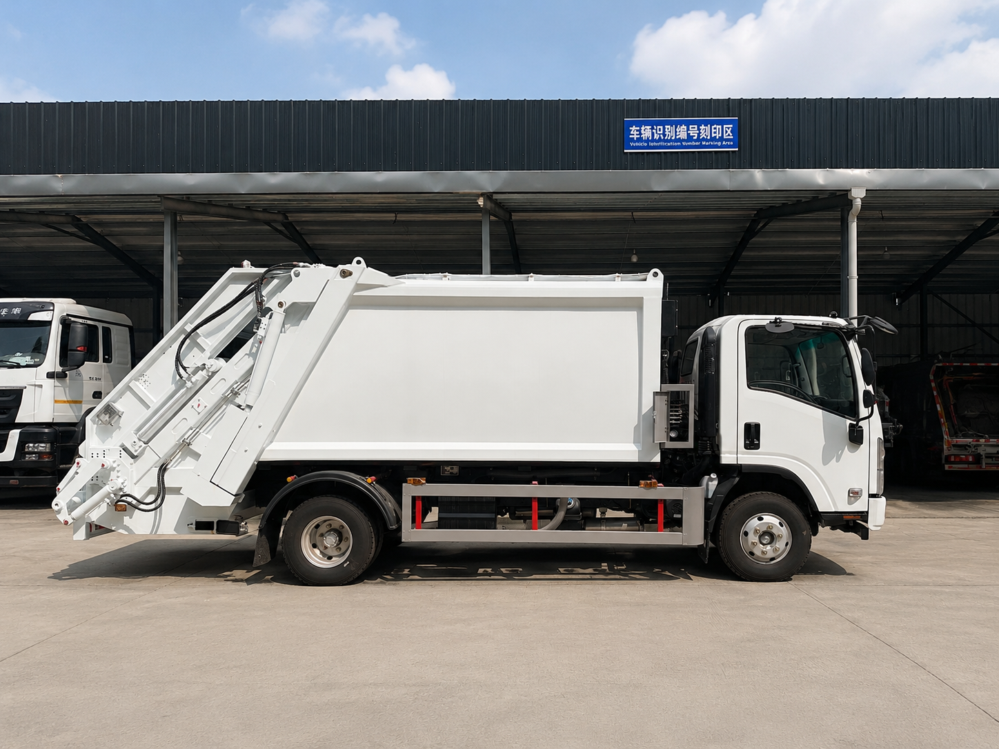 Мусоровоз ISUZU объемом 10 м³, компания Suizhou Hongda Automobile Sales Co., Ltd., Мусоровоз ISUZU объемом 10 м³