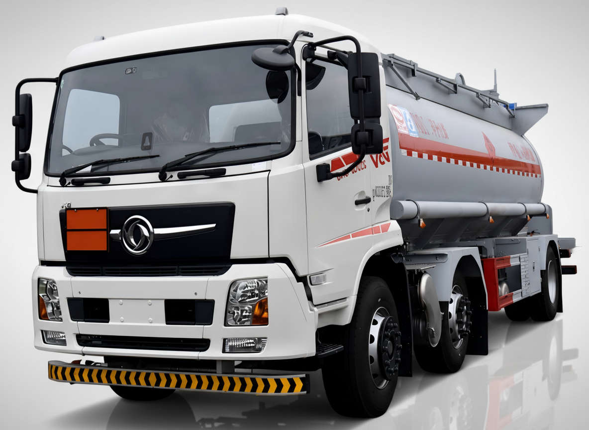 Camion-citerne pour produits chimiques dangereux Dongfeng série D3V de 20 m³, Suizhou Hongda Automobile Sales Co., Ltd., Camion-citerne pour produits chimiques dangereux Dongfeng série D3V de 20 m³