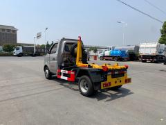 Camión de basura Dongfeng de 11 toneladas con sistema de gancho elevador, Suizhou Hongda Automobile Sales Co., Ltd., Camión de basura Dongfeng de 11 toneladas con sistema de gancho elevador