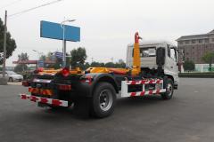 Camión recolector de basura Dongfeng de 12 toneladas con sistema de gancho elevador para trabajo pesado, Suizhou Hongda Automobile Sales Co., Ltd., Camión recolector de basura Dongfeng de 12 toneladas con sistema de gancho elevador para trabajo pesado
