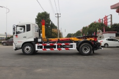 Camión recolector de basura Dongfeng de 12 toneladas con sistema de gancho elevador para trabajo pesado, Suizhou Hongda Automobile Sales Co., Ltd., Camión recolector de basura Dongfeng de 12 toneladas con sistema de gancho elevador para trabajo pesado