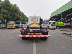 Camion à ordures à crochet de levage robuste Shacman de 16 tonnes, Suizhou Hongda Automobile Sales Co., Ltd., Camion à ordures à crochet de levage robuste Dongfeng de 16 tonnes