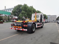 Camion à ordures à crochet de levage robuste Shacman de 16 tonnes, Suizhou Hongda Automobile Sales Co., Ltd., Camion à ordures à crochet de levage robuste Dongfeng de 16 tonnes