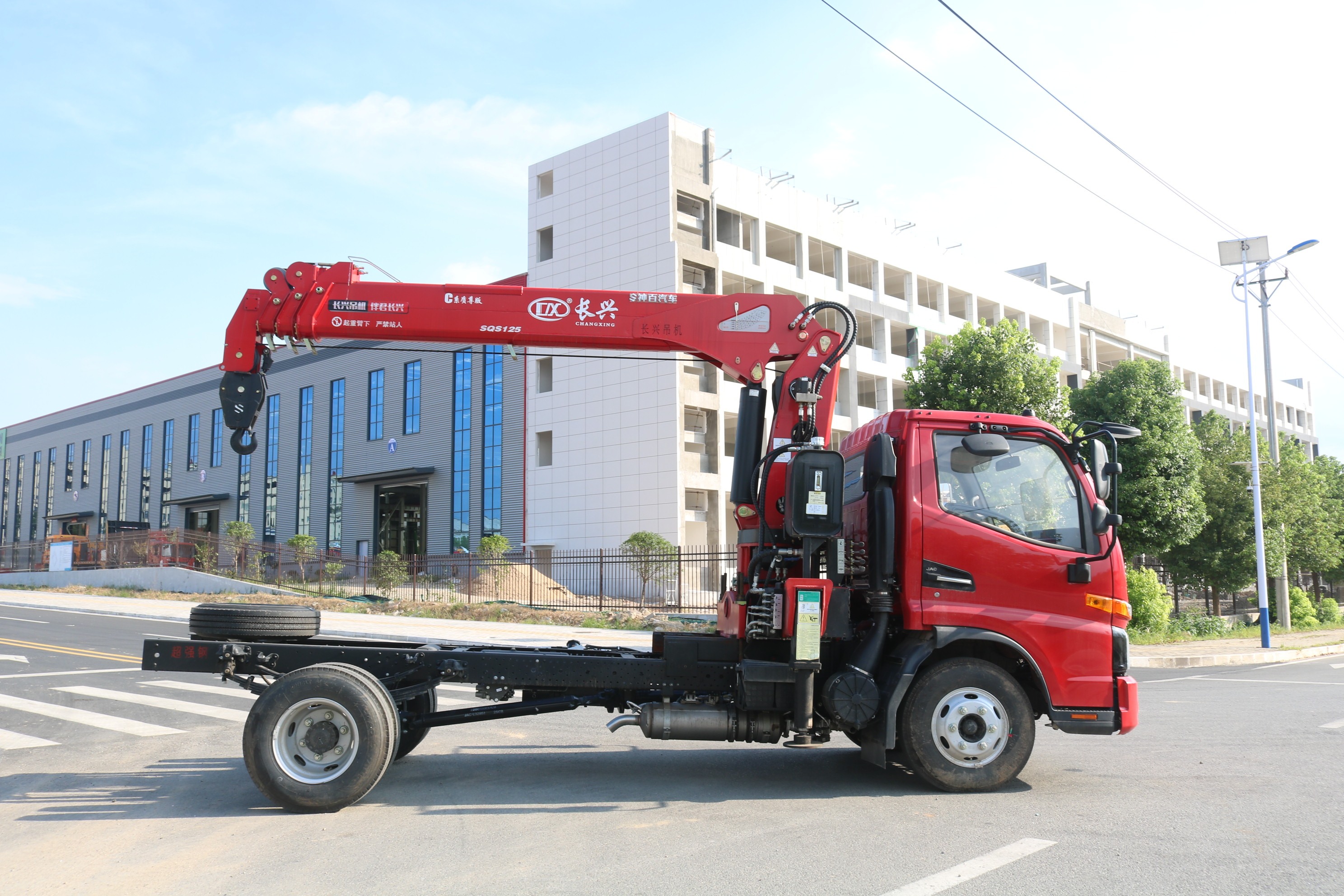 Parts for SQS125-4 5-Ton 4-Section Straight-Boom Crane, Suizhou Hongda Automobile Sales Co., Ltd.,Parts for SQS125-4 5-Ton 4-Section Straight-Boom Crane
