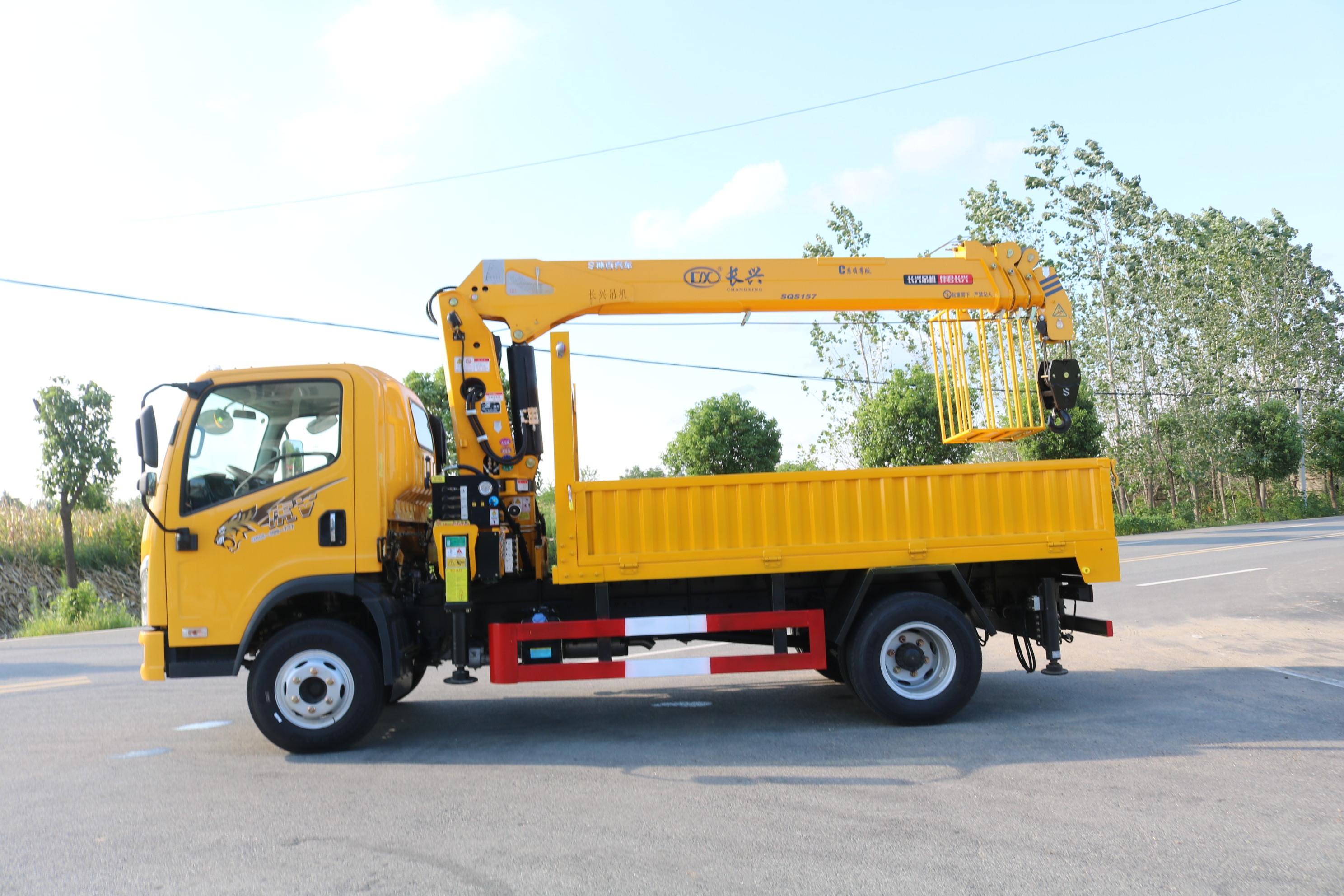 Parts for SQS157-4 6.3-Ton 4-Section Straight-Boom Crane, Suizhou Hongda Automobile Sales Co., Ltd.,Parts for SQS157-4 6.3-Ton 4-Section Straight-Boom Crane