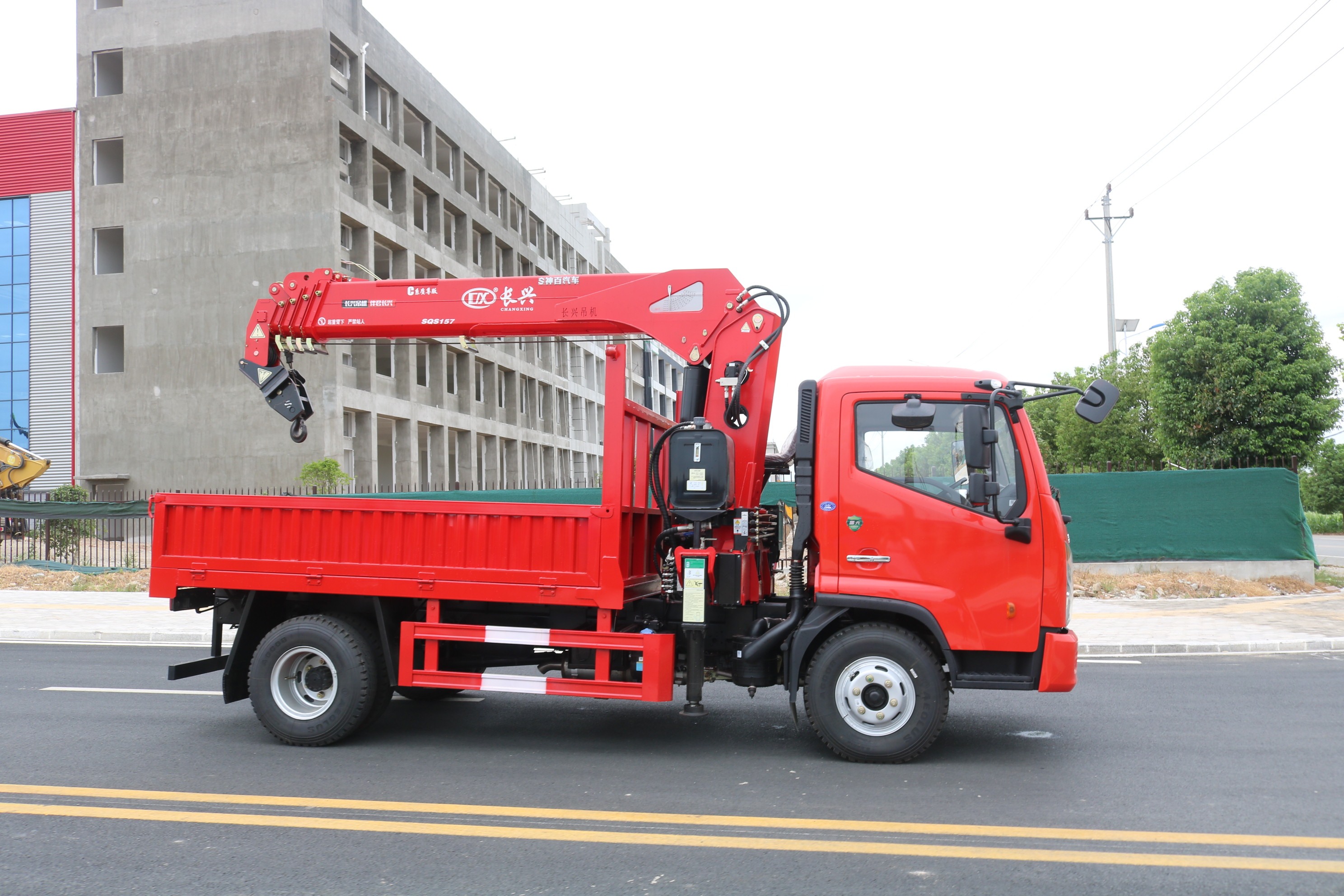 Parts for SQS157-5 6.3-Ton 5-Section Straight-Boom Crane, Suizhou Hongda Automobile Sales Co., Ltd.,Parts for SQS157-5 6.3-Ton 5-Section Straight-Boom Crane