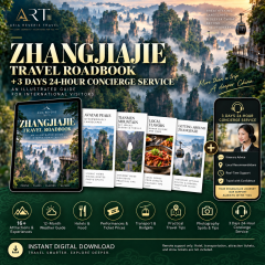 Zhangjiajie Travel Roadbook + 3 Days 24-Hour Concierge Service
