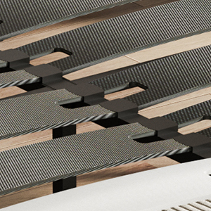 DEWINNER - Bed base | Slatted bed base for adults | Optimal stability | Ergonomic |  Wide slats 150 mm