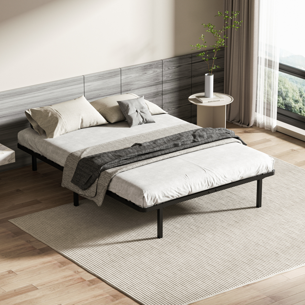 DEWINNER - Bed base | Slatted bed base for adults | Optimal stability | Ergonomic |  Wide slats 150 mm