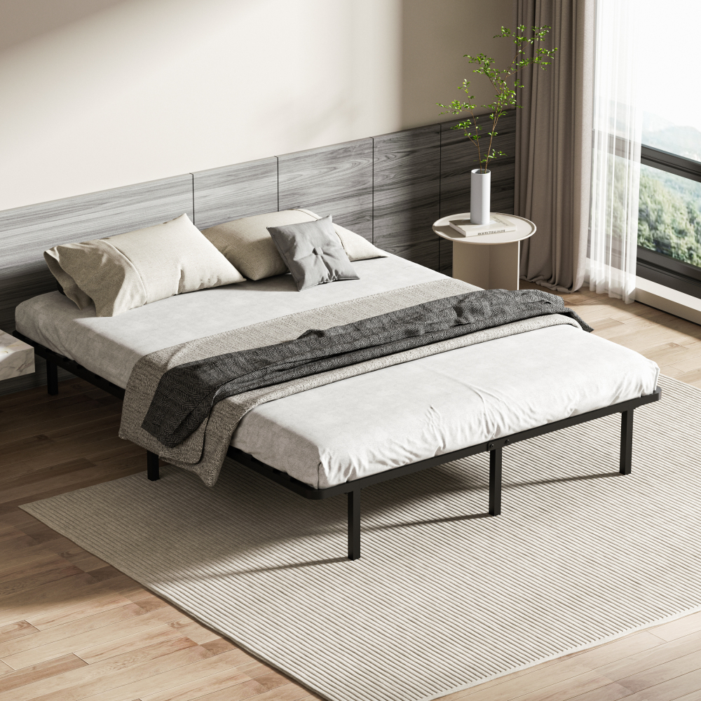 DEWINNER - Bed base | Slatted bed base for adults | Optimal stability | Ergonomic |  Wide slats 150 mm