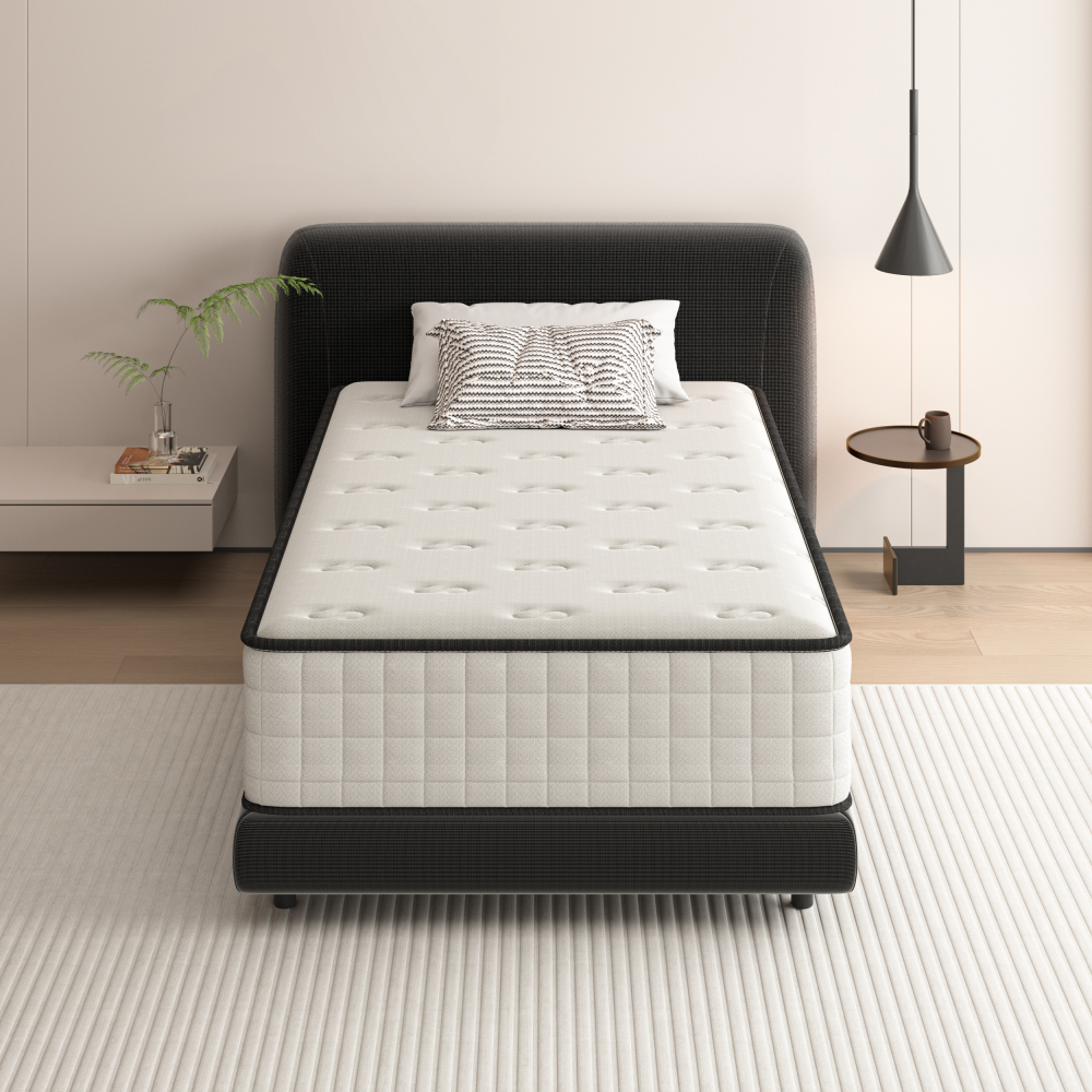 DEWINNER Mattress, Foam and Memory Foam,Perfect Support High Resilience,Ultra Breathable,Reversible Mattress With Two sides, Fully usable
