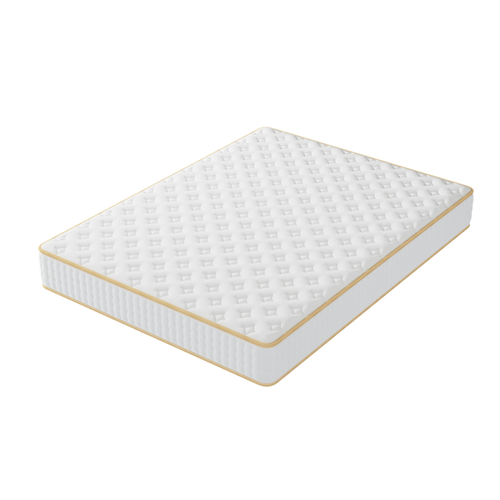 Matelas Mousse 18 cm et Mousse A Mémoire Matelas,Parfait Soutien Haute Resilience Ultra Respirante, Réversible à Deux Faces
