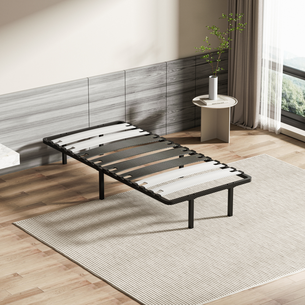 DEWINNER - Bed base | Slatted bed base for adults | Optimal stability | Ergonomic |  Wide slats 150 mm