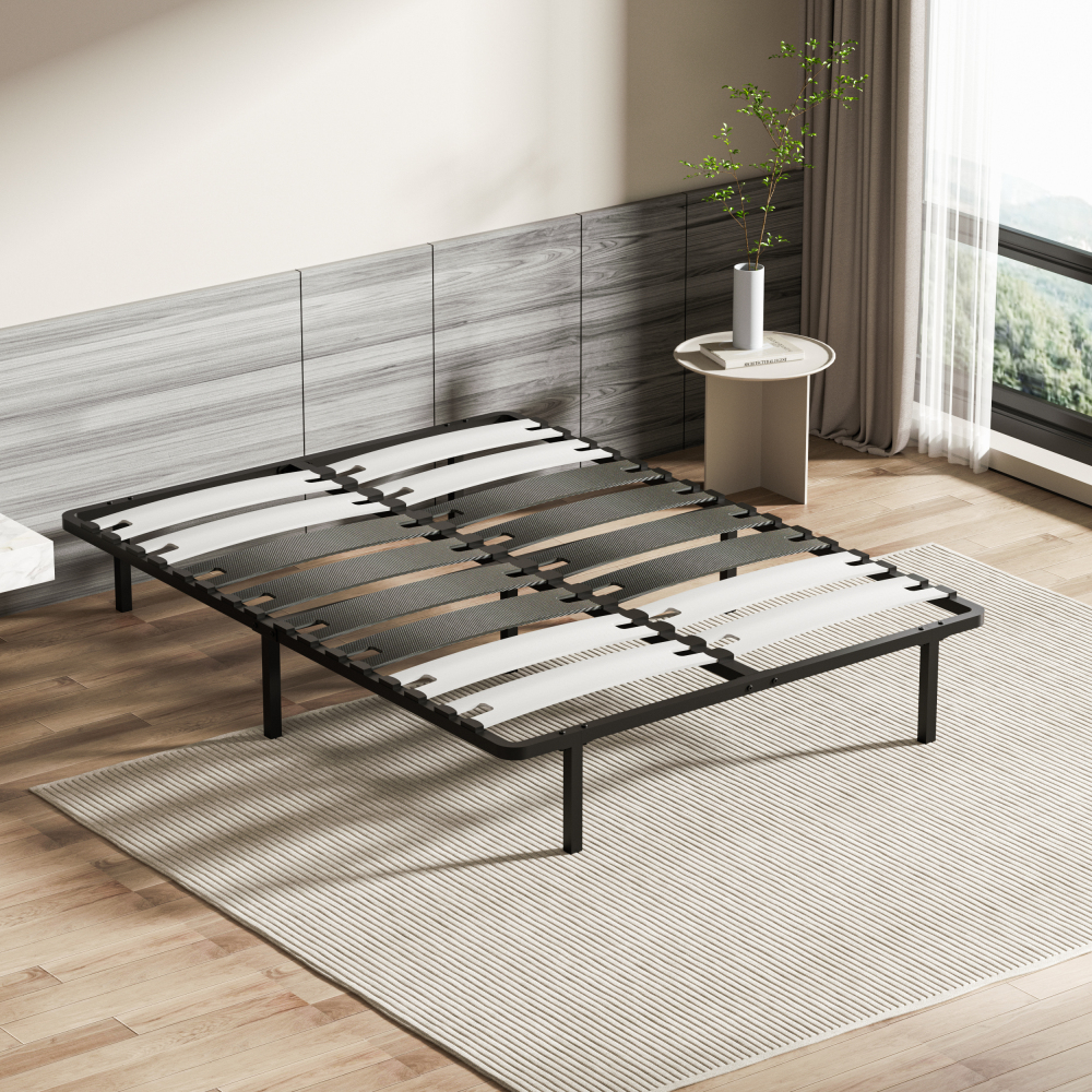 DEWINNER - Bed base | Slatted bed base for adults | Optimal stability | Ergonomic |  Wide slats 150 mm