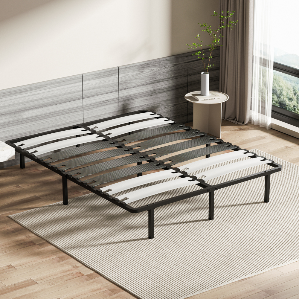 DEWINNER - Bed base | Slatted bed base for adults | Optimal stability | Ergonomic |  Wide slats 150 mm