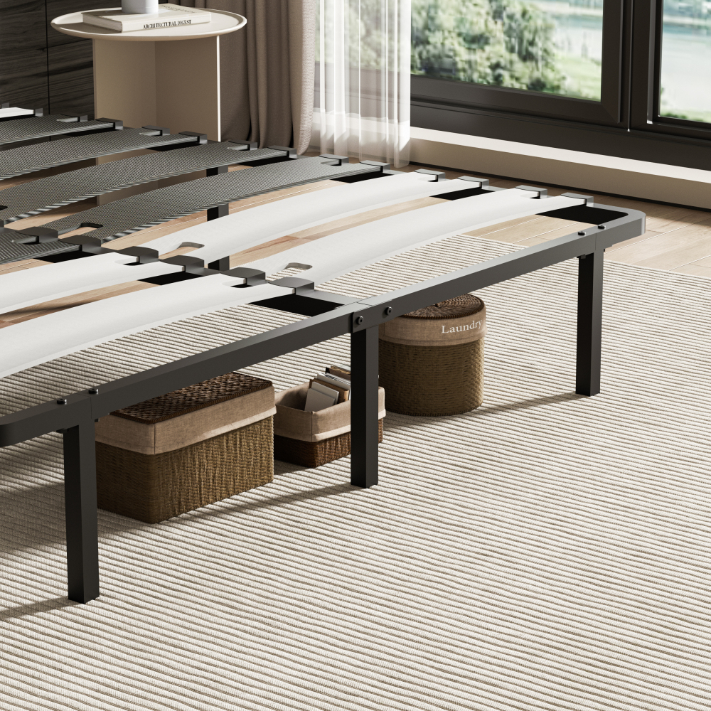 DEWINNER - Bed base | Slatted bed base for adults | Optimal stability | Ergonomic |  Wide slats 150 mm