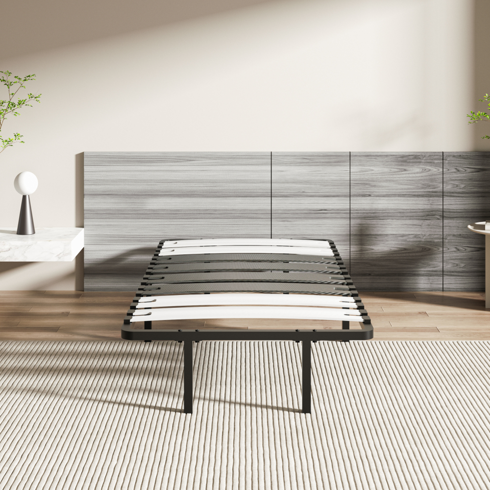 DEWINNER - Bed base | Slatted bed base for adults | Optimal stability | Ergonomic |  Wide slats 150 mm