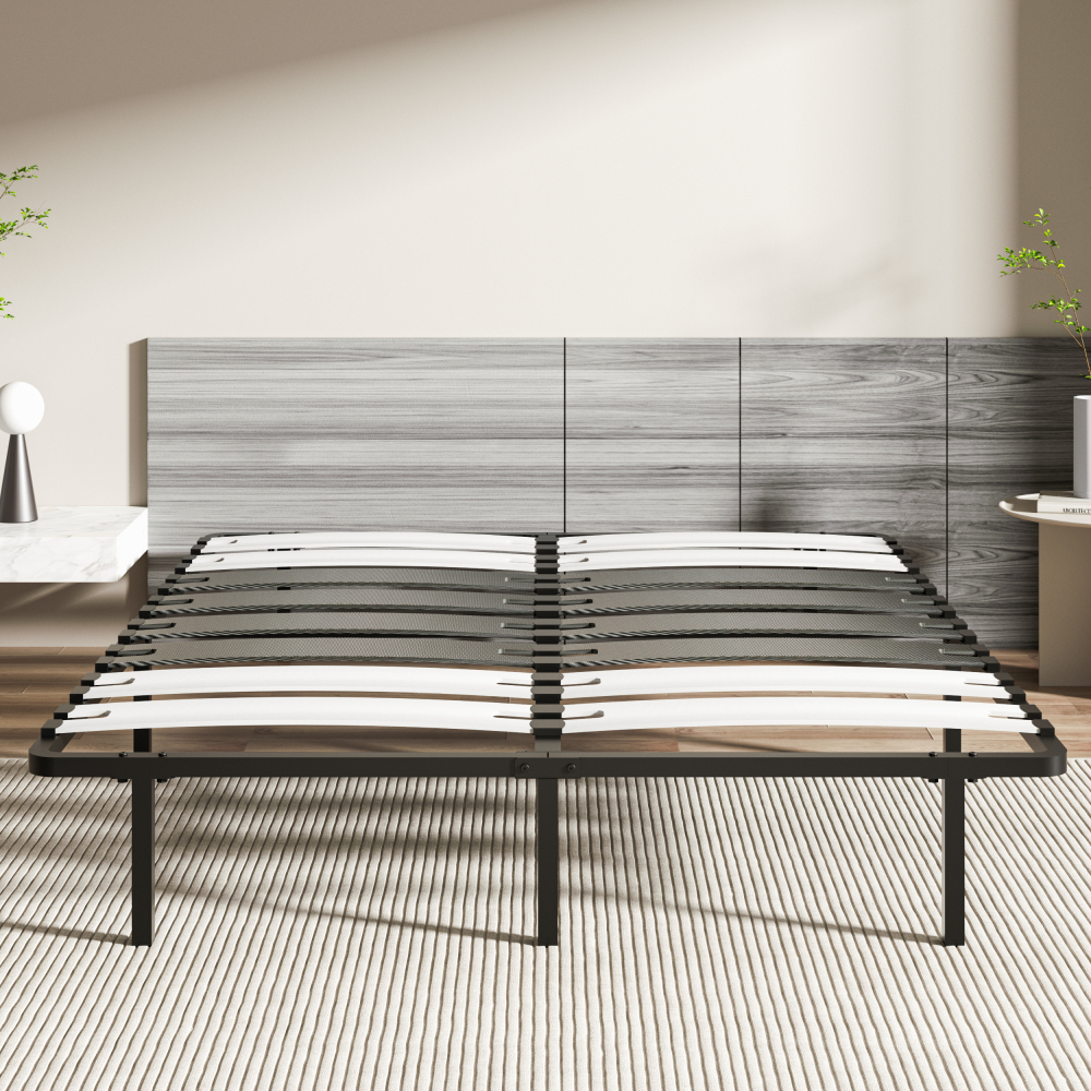 DEWINNER - Bed base | Slatted bed base for adults | Optimal stability | Ergonomic |  Wide slats 150 mm