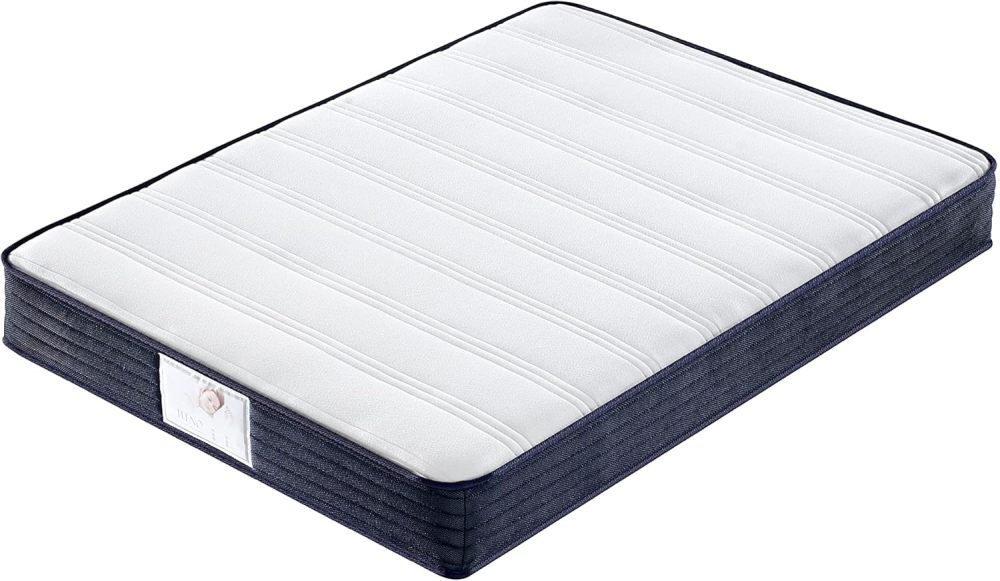 DEWINNER Matelas en Mousse et Ressorts d'épaisseur,7 Zones de Confort, résistant et Durable, Support à Haute résilience, Respirant