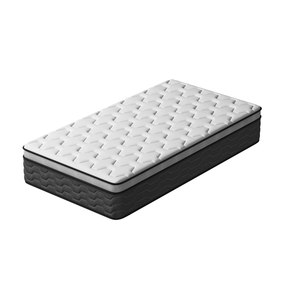 DEWINNER 7-Zone Pocket Spring Memory Foam Mattress, Firm Support & Motion Isolation