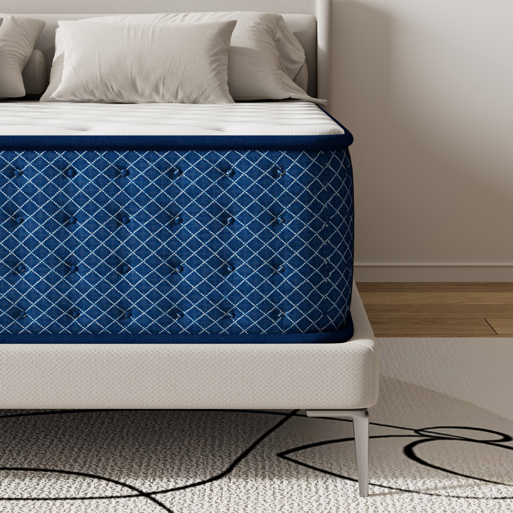 DEWINNER Matelas , Ferme 7 zones de confort en mousse mémoire adaptativer，Réversible Soutien Parfait
