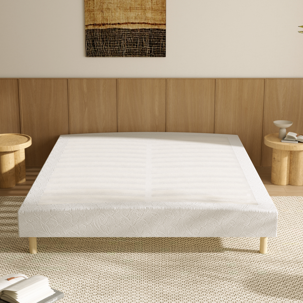 DEWINNER Single Slatted Bed Base,14 Slats, 29cm Height for Adults & Students