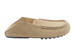 Beige Two-Wear Suede Driving Loafers,COSMO Footwear,Beige Two-Wear Suede Driving Loafers