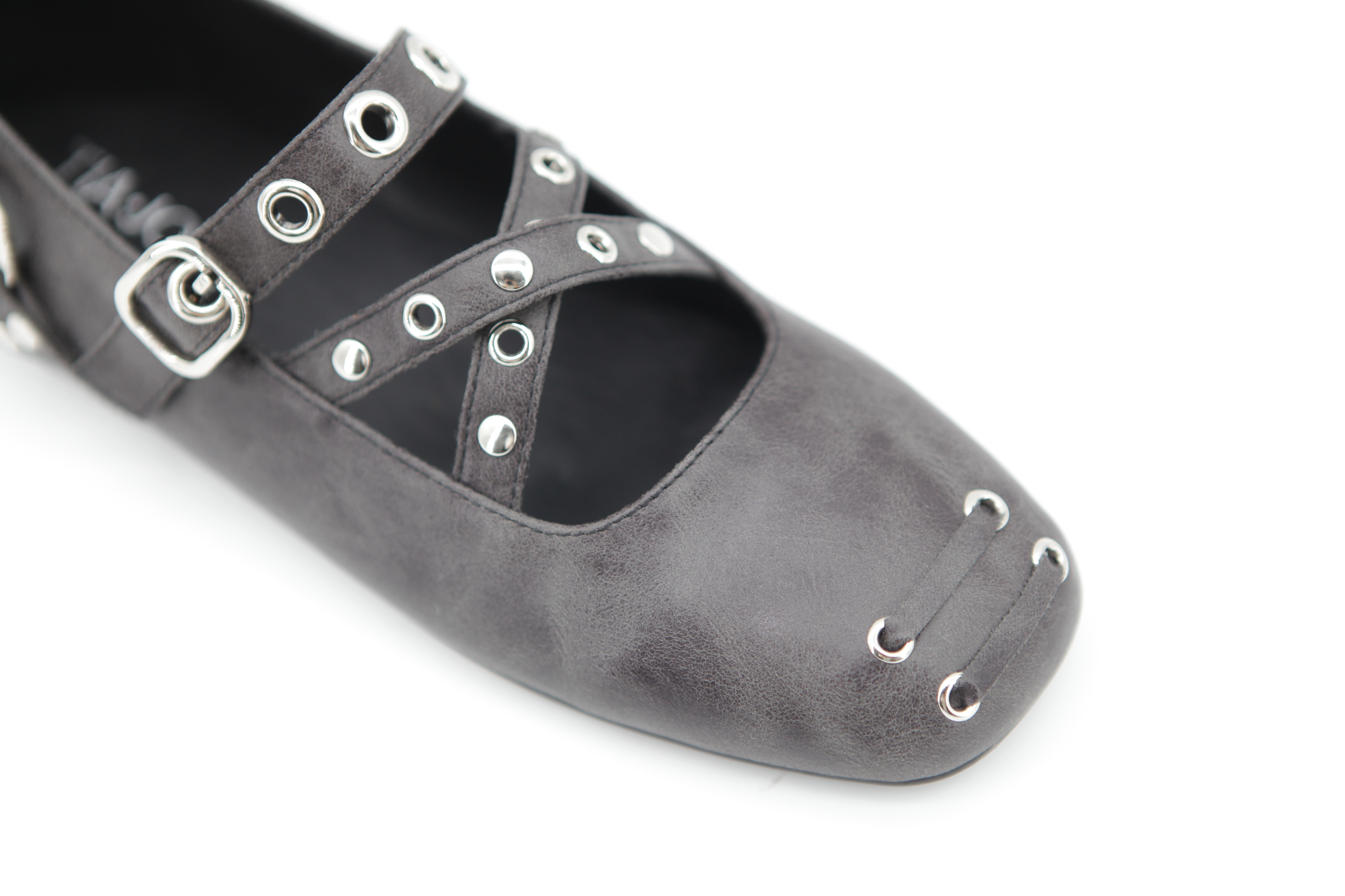 Camilla Stud Flat,COSMO Footwear,Camilla Stud Flat | Decorative Women Stud Detail Flat Shoes