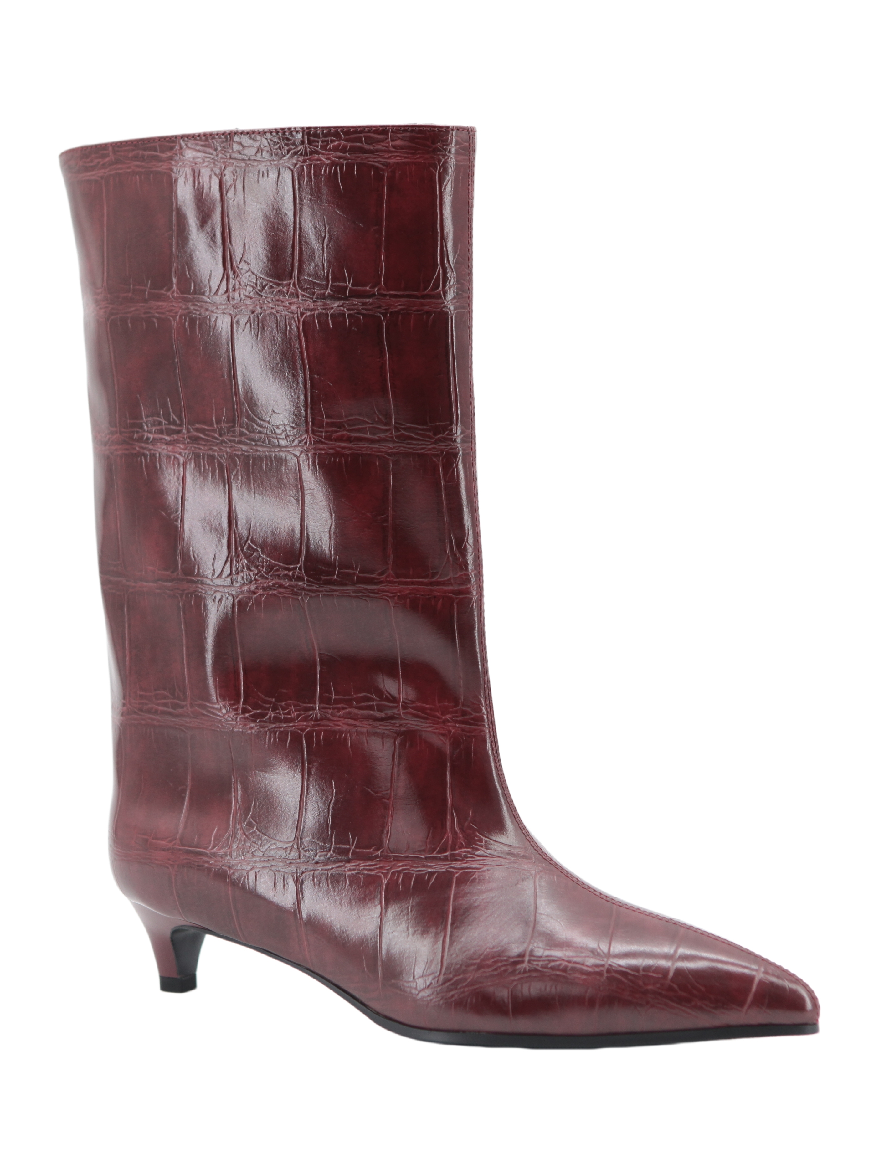 Giulia Croc Boot,COSMO Footwear,Giulia Croc Boot | Textured Women Croc Print Fashion Boots