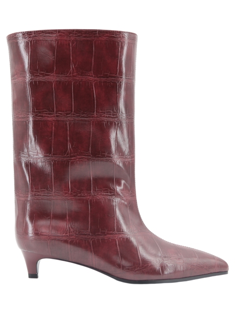 Giulia Croc Boot,COSMO Footwear,Giulia Croc Boot | Textured Women Croc Print Fashion Boots