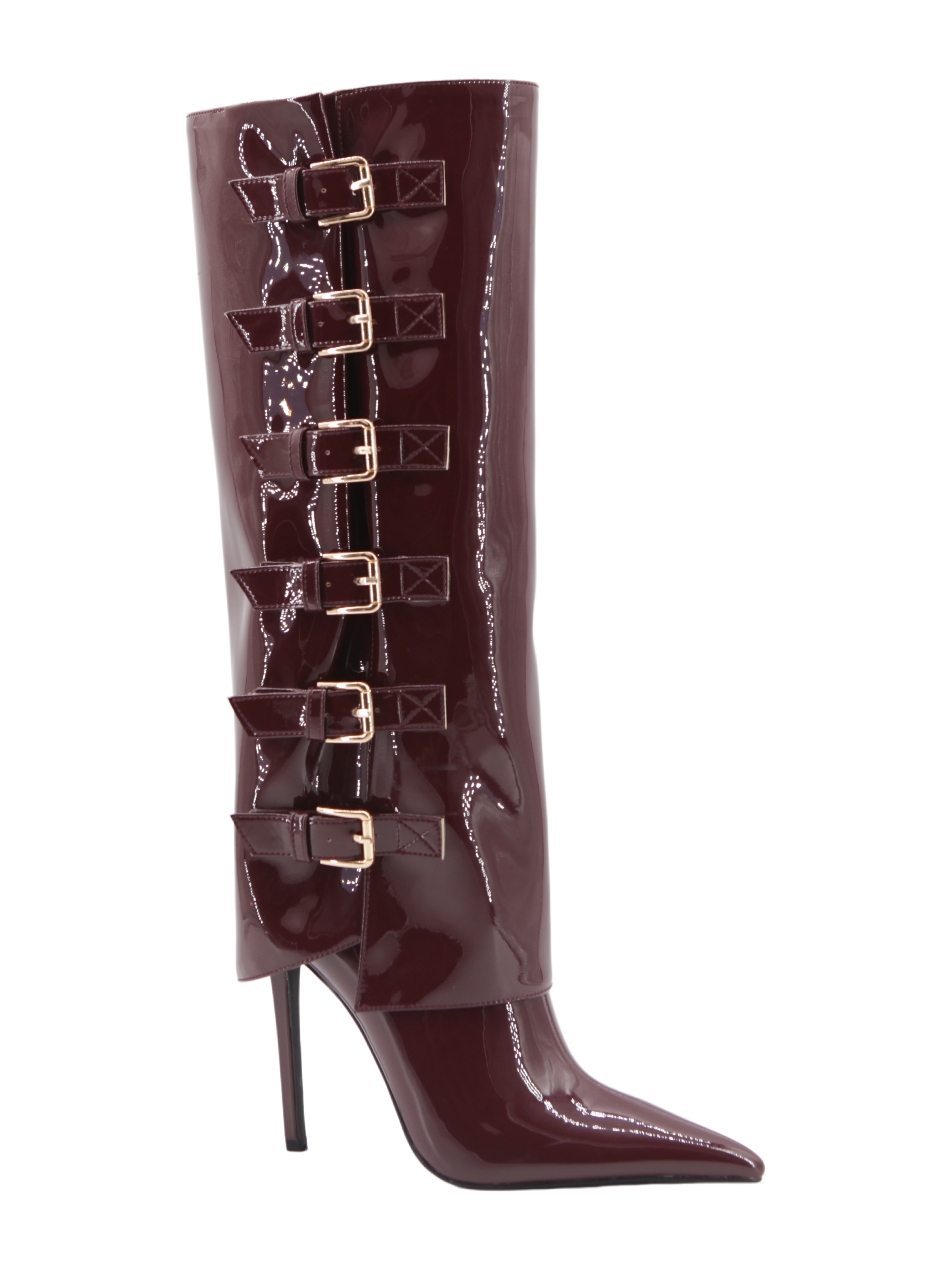 Isolde Buckle Boot,COSMO Footwear,Isolde Buckle Boot | Fashion Women Buckle Decor Boots