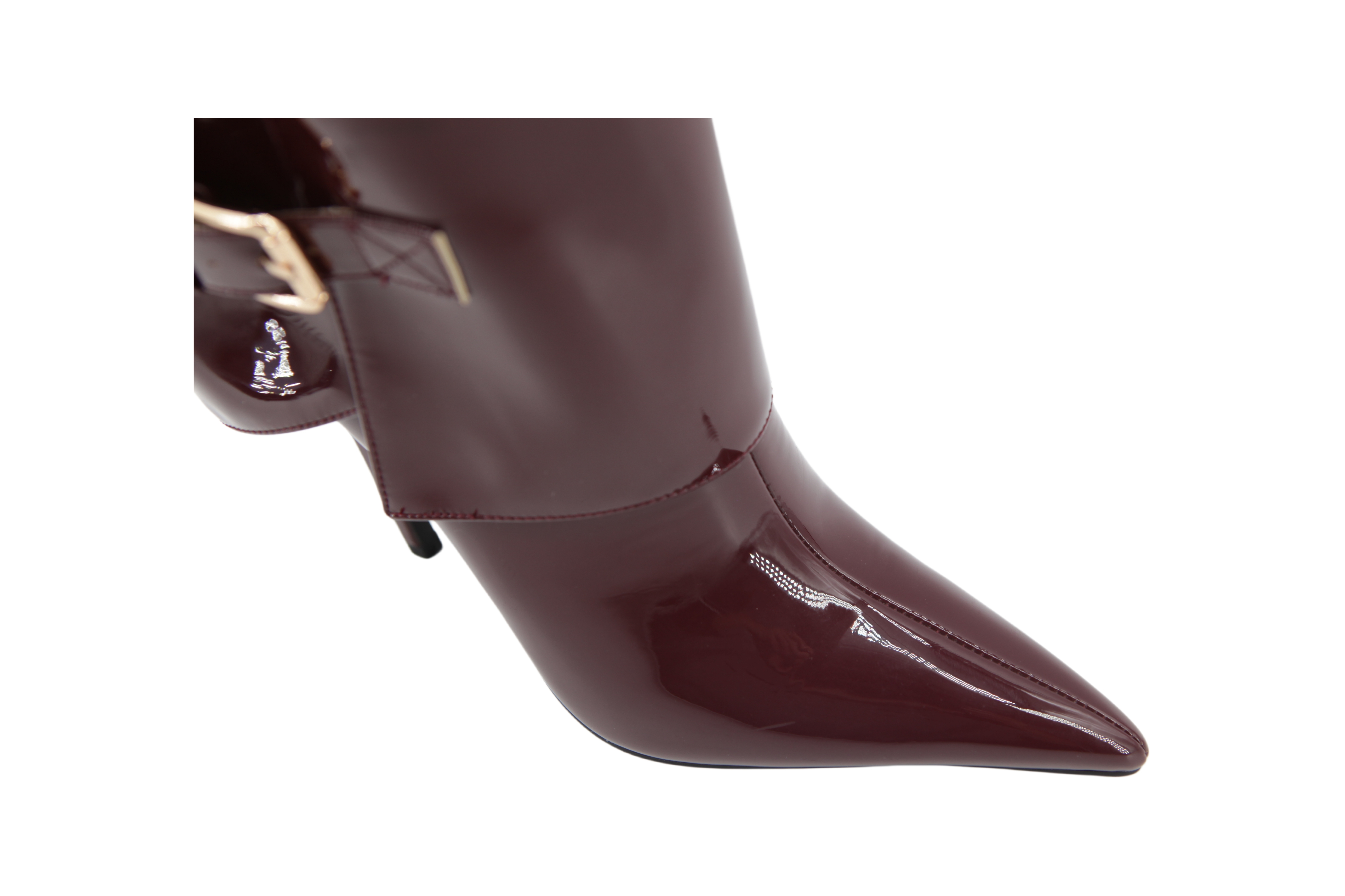 Isolde Buckle Boot,COSMO Footwear,Isolde Buckle Boot | Fashion Women Buckle Decor Boots