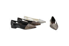 Marcela Leopard Flat,COSMO Footwear,Leopard Print Cutout Pointed Toe Flats