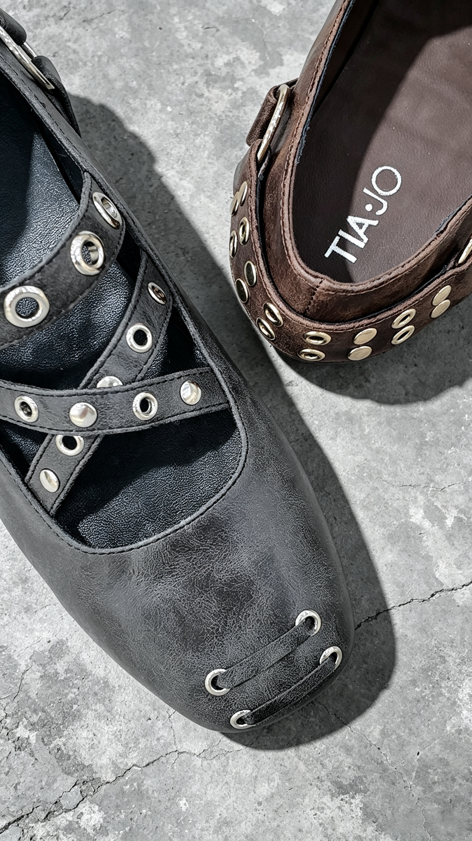 Camilla Stud Flat,COSMO Footwear,Camilla Stud Flat | Decorative Women Stud Detail Flat Shoes