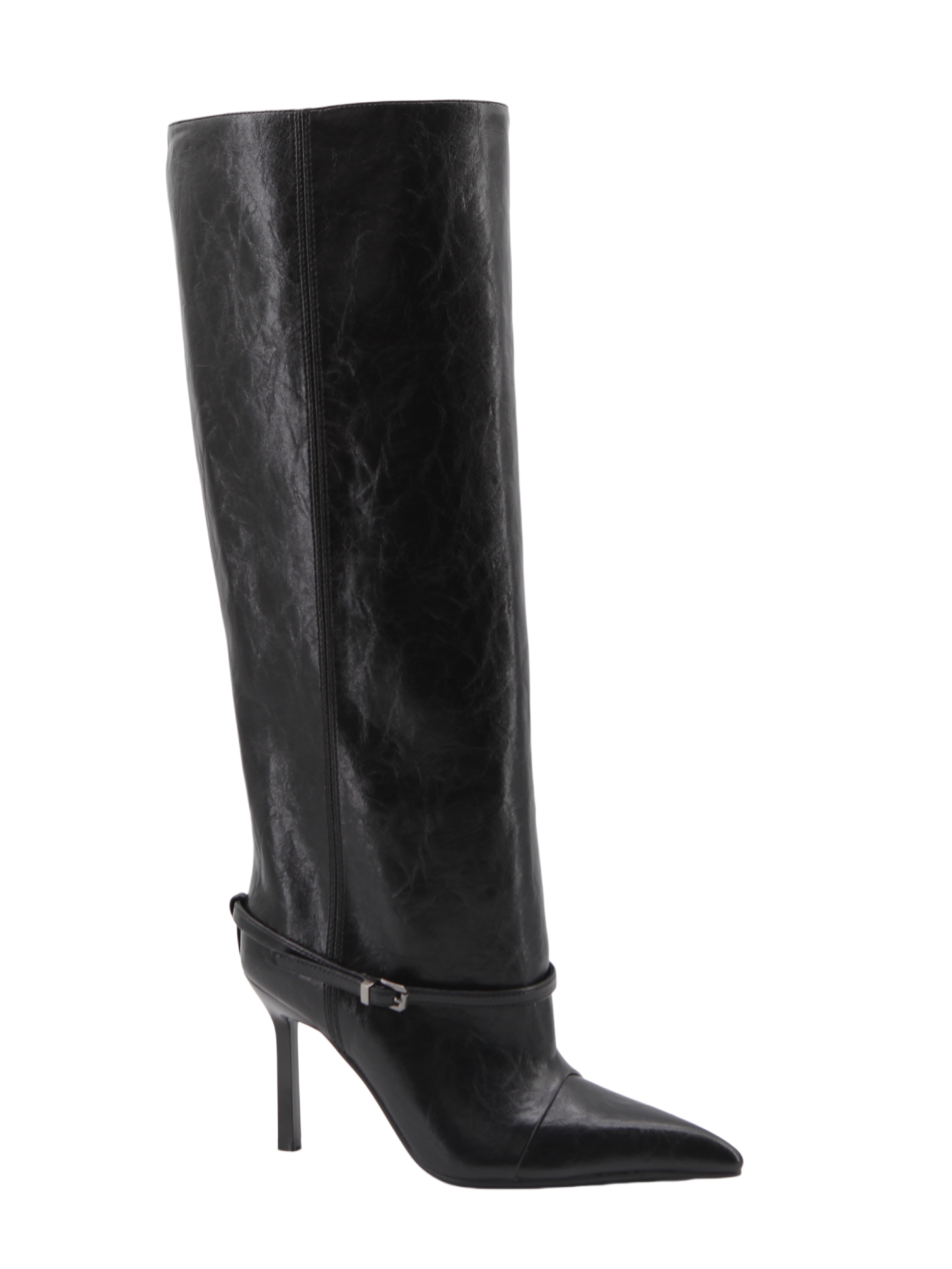 Paloma Crease Boot,COSMO Footwear,Slouch Stiletto Knee‑High Boots