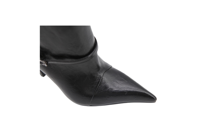Paloma Crease Boot,COSMO Footwear,Slouch Stiletto Knee‑High Boots