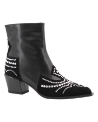 Stellar Boot,COSMO Footwear,Rhinestone Western Ankle Cowboy Boots