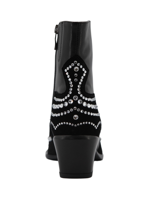 Stellar Boot,COSMO Footwear,Rhinestone Western Ankle Cowboy Boots