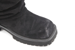 Calina boot,COSMO Footwear,Women Slouchy Pocket O-Ring Chunky Mid Calf Boots