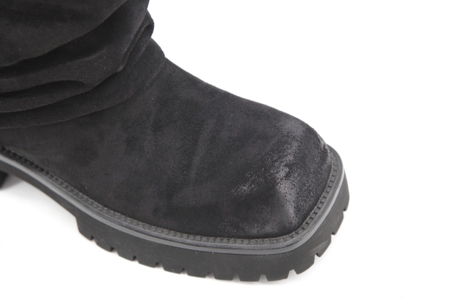 Calina boot,COSMO Footwear,Women Slouchy Pocket O-Ring Chunky Mid Calf Boots