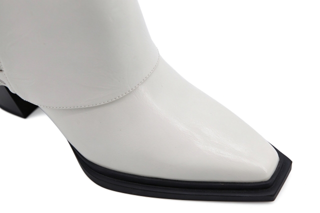 Othara boot,COSMO Footwear,Women Multi Buckle Moto Mid Calf Boots