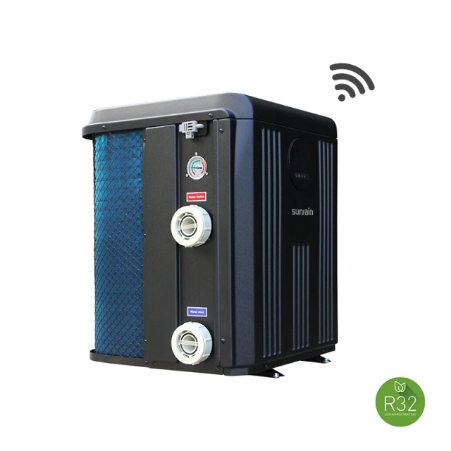 Wifi Control R32 Refrigerant Full DC Inverter Swimming Pool Heat Pumps for Heating Cooling,CSP Holding Group,7kw10kw13kw17kw21kw30kw35kw Wifi Control R32 Refrigerant Full DC Inverter Swimming Pool Heat Pumps for Heating Cooling