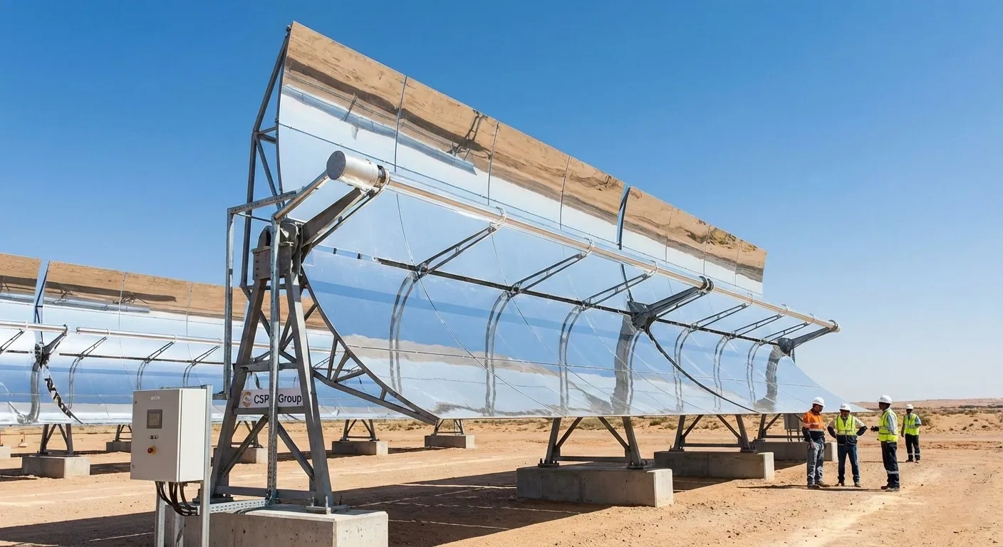 PT-Series High-Efficiency Parabolic Trough Solar Collector (PTSC),CSP Holding Group,PT-Series High-Efficiency Parabolic Trough Solar Collector (PTSC)
