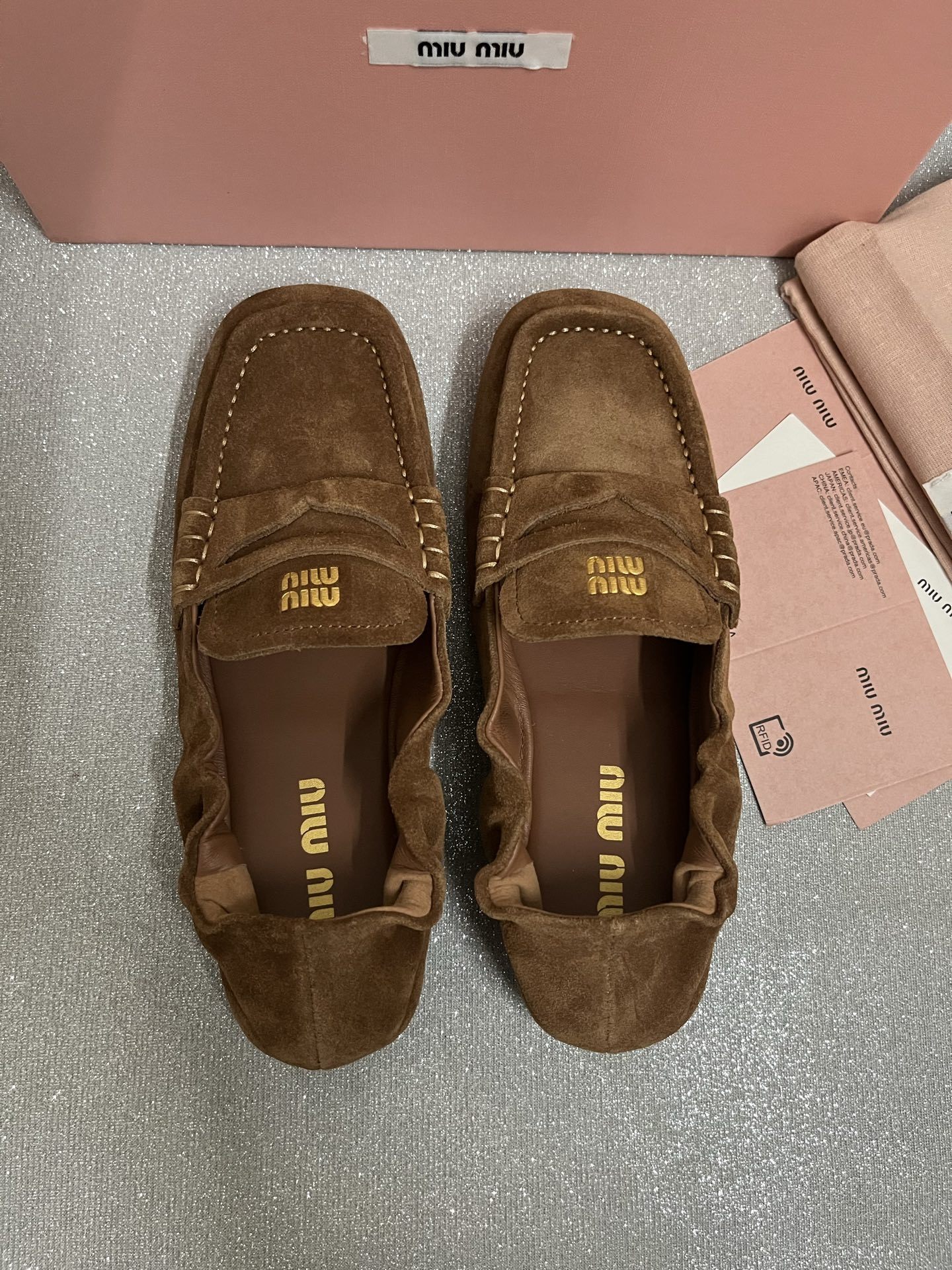 Women Suede Foldable Loafers Backless Mules Flat Slip On Casual Shoes